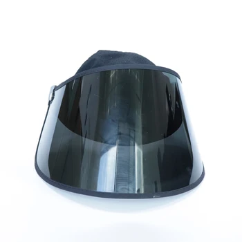 Уличная регулируемая солнцезащитная шляпа пляжная унисекс серебристого цвета с защитой от ультрафиолета для взрослых солнцезащитный козырек шляпа