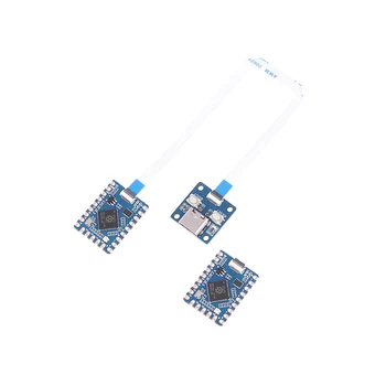 1Шт RP2040-Tiny Для Raspberry Pi Pico Плата разработки на плате с чипом RP2040 USB-порт Плата Адаптера Микроконтроллера