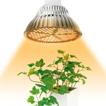 100 Вт 120 Вт, светодиодный светильник для выращивания всего спектра, теплая белая лампа E27, лампы для растений, Аквариума, цветов, семян, овощей, теплицы