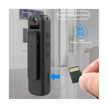 Камера-рекордер 1080P HD Mini Wifi Камера-рекордер для движения Наружная камера-рекордер для правоохранительных органов Камера для тела Безопасности