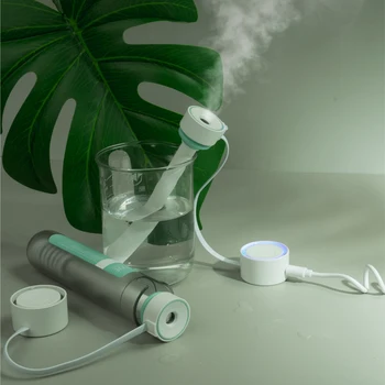 USB Мини-трубка, Увлажнитель воздуха, диффузор эфирных масел, Портативный Ультразвуковой Очиститель Духов, Распылитель ароматического тумана для автомобиля, домашних растений
