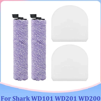 Моющаяся роликовая щетка-фильтр Хлопок Для Shark WD101, WD201, WD200 Аксессуары для пылесоса, Сменные инструменты для чистки