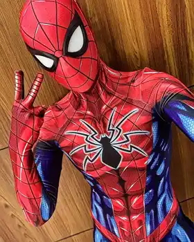 Аниме-костюм Человека-паука на Хэллоуин, костюм Ultimate Armor MK 4, костюм для косплея, абсолютно новый, совершенно другой комбинезон супергероя