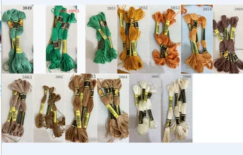 Нитки CXC, две этикетки rose to me, 10 штук нитей для вышивания крестиком, нитки для вышивания крестиком, нитки для вышивания на заказ, нитки 19 цветов