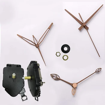 10 комплектов маятниковых часов с деревянными стрелками DIY 14-дюймовые 3D настенные часы Horloge Murale, Кварцевые часы с деревянной иглой, Заменяющая деталь