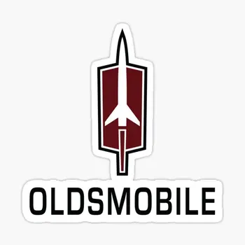 Ретро Логотип Oldsmobile Rocket, 5 шт., автомобильные наклейки на бампер, Мультяшная комната, фон для мотоцикла, принт, ноутбук, декор автомобиля, окно