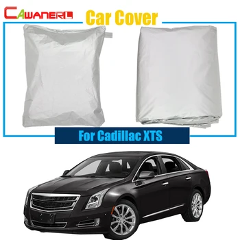 Cawanerl Серый автомобильный чехол Защита От УЛЬТРАФИОЛЕТА Снега Дождя Солнца для Cadillac XTS