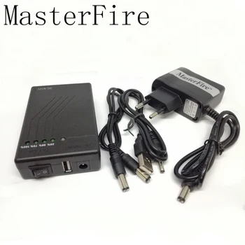 MasterFire 10 шт./лот, Новый DC 12 В/3800 мАч, USB 5 В/5600 мАч, Перезаряжаемый Полимерно-Литиевый аккумулятор для камеры видеонаблюдения, Батарейки, Ячейка