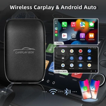 Автомобильный Проводной Беспроводной адаптер Carplay с поддержкой Netflix YouTube TF Карта WiFi BT Беспроводной Адаптер CarPlay Android Auto AI Box