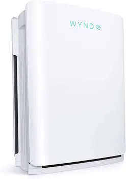 Домашний очиститель воздуха - интеллектуальная очистка с поддержкой приложений и Alexa - Фильтр HEPA - Идеально подходит для дома, офиса, больших помещений - 1200 кв. футов