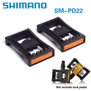 Shimano SM-PD22 Шип для SPD Плоский Адаптер Самоблокирующаяся Педаль MTB Велосипеда PD22 Отражатель для PD-M520 M540 M780 M980 M970 M770