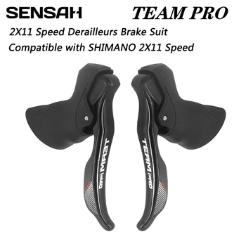 SENSAH STI 2x11 Скоростной Дорожный Велосипед Рычаг Переключения Передач Тормозной Велосипедный Переключатель Groupset Для Shimano 5800 6800 R7000 R8000 SRAM Force