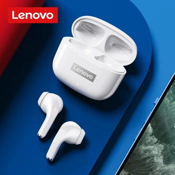 Оригинальные наушники Lenovo LP40 LP40 Pro Bluetooth, Беспроводные наушники, Сенсорные наушники с управлением, Гарнитура с микрофоном длительного ожидания