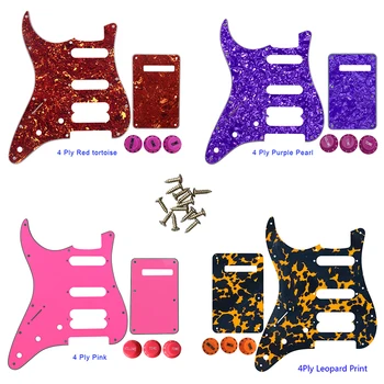 Гитарные запчасти Xinyue - Для левшей FD US 72' 11 С резьбовым отверстием Стандартный Стартовый проигрыватель Humbucker Hss Накладка для гитары, Царапающая пластина
