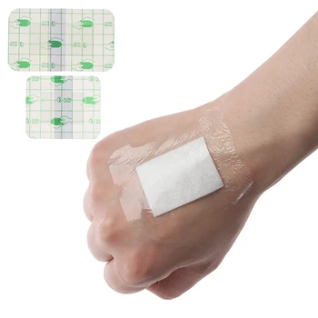 Наклейка на рану для оказания первой помощи, 5 шт., водонепроницаемая клейкая лента для фиксации раны