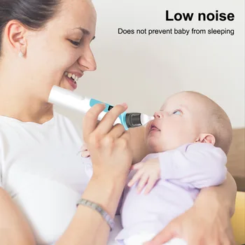 Новый Перезаряжаемый детский Очиститель для носа Силиконовый Регулируемый Всасывающий Электрический Детский Назальный Аспиратор Безопасность для здоровья Удобный Низкий уровень шума