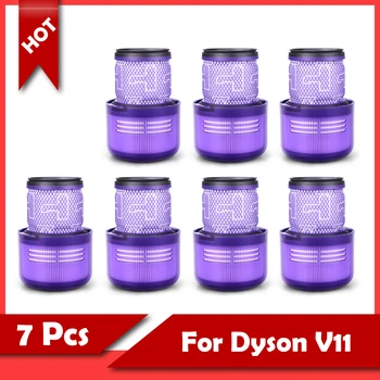 7 шт. для фильтра Dyson V11 HEPA, совместимого с вакуумными сменными фильтрами Dyson