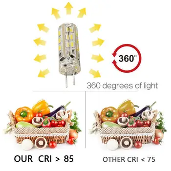 1ШТ Высокое Качество G4 LED Blub AC 220V AC/DC12V Сменная Лампа LED Лампа SMD Кукуруза 3 Вт Галогенная Супер Яркая Лампа X7C2