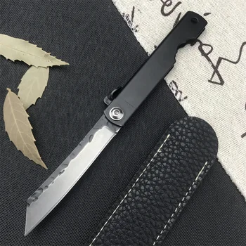 Японский Карманный складной нож Higonokami с дамасским лезвием из алюминиевого сплава/медной ручкой, тактический охотничий коллекционный нож для выживания