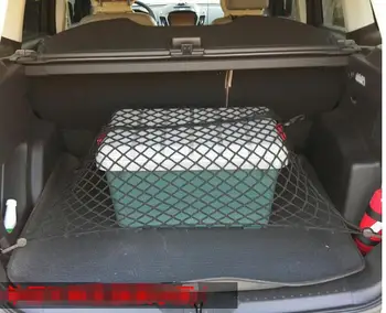 Lapetus Сетка для хранения в багажнике на Шнурке Багажная сумка Отделка крышки Багажника Аксессуары Подходят для Volkswagen Golf 6/Golf 7