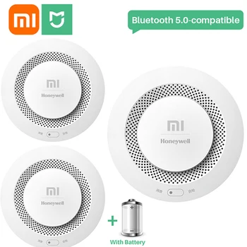 Xiaomi Mijia Honeywell детектор дыма Датчик пожарной сигнализации Защита от курения Сигнализация для домашнего электронного дыма приложение Mihome