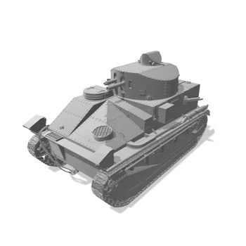 SSMODEL 48578 V1.7 1/48 Комплект моделей из смолы с 3D принтом, Британский средний бак Vickers Mk II