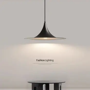 Датская ресторанная люстра в стиле нордического минимализма, настольная лампа для бара, дизайнерский светильник в стиле арт-деко, рожковый светильник