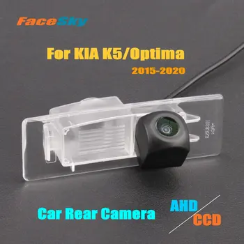 FaceSky Высококачественная Автомобильная Камера заднего Вида Для KIA K5/Optima JF 2015-2020 Камера заднего вида AHD/CCD 1080P Парковочные Аксессуары