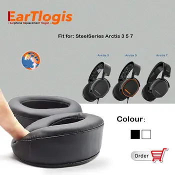 Сменные амбушюры EarTlogis для SteelSeries Arctis 3 5 7 Детали гарнитуры Чехол для наушников Чашки подушки