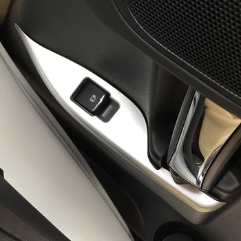 ABS Матовый Для Toyota Alphard 2016 2017 2018 аксессуары LHD Дверное, оконное стекло, переключатель управления Подъемом, панель, отделка, стайлинг автомобиля